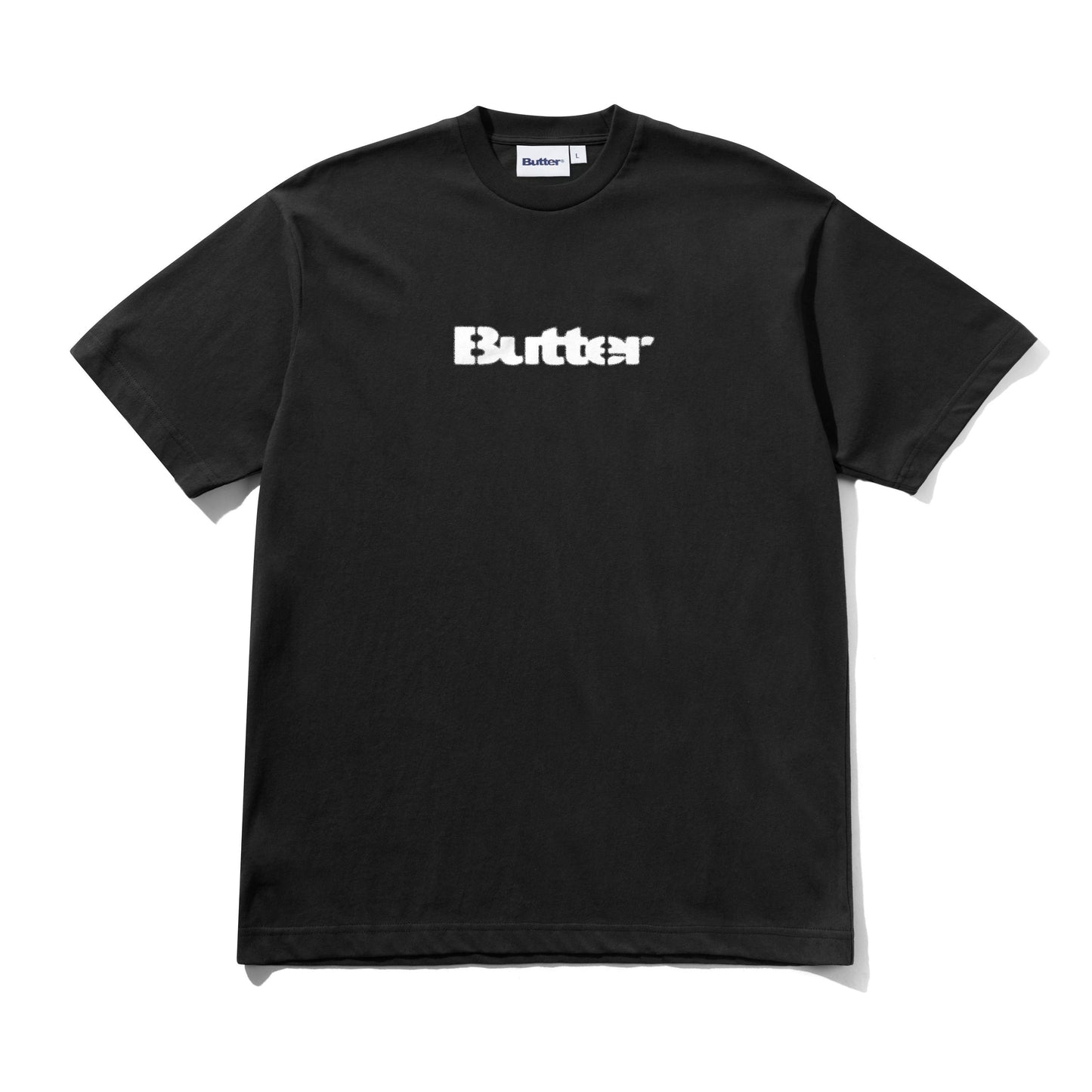 Butter Goods Stencil Logo Tee - Black