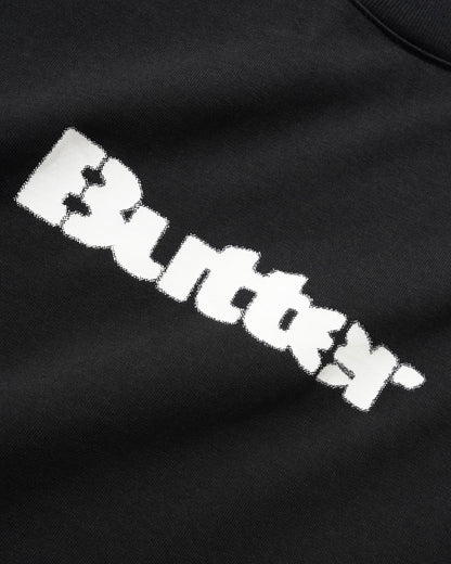 Butter Goods Stencil Logo Tee - Black
