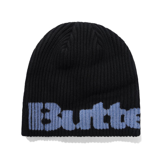 Butter Goods Stencil Skully Beanie - Black