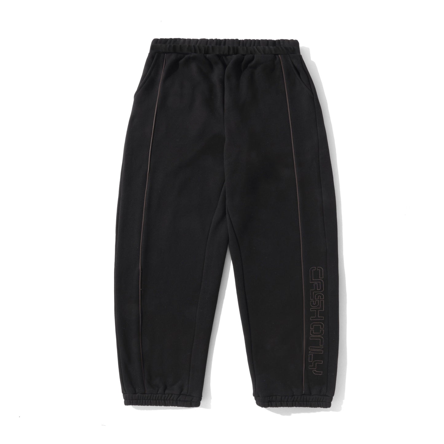 Cash Only Stencil Track Pants - Black