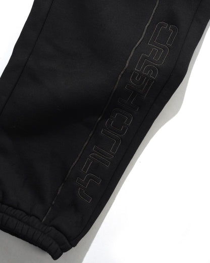 Cash Only Stencil Track Pants - Black