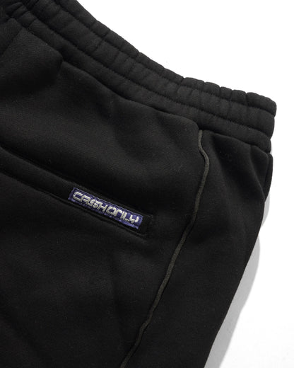 Cash Only Stencil Track Pants - Black