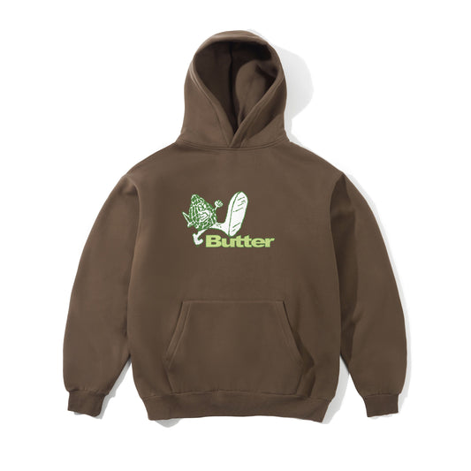 Butter Goods Steppin Logo Hoodie - Brown