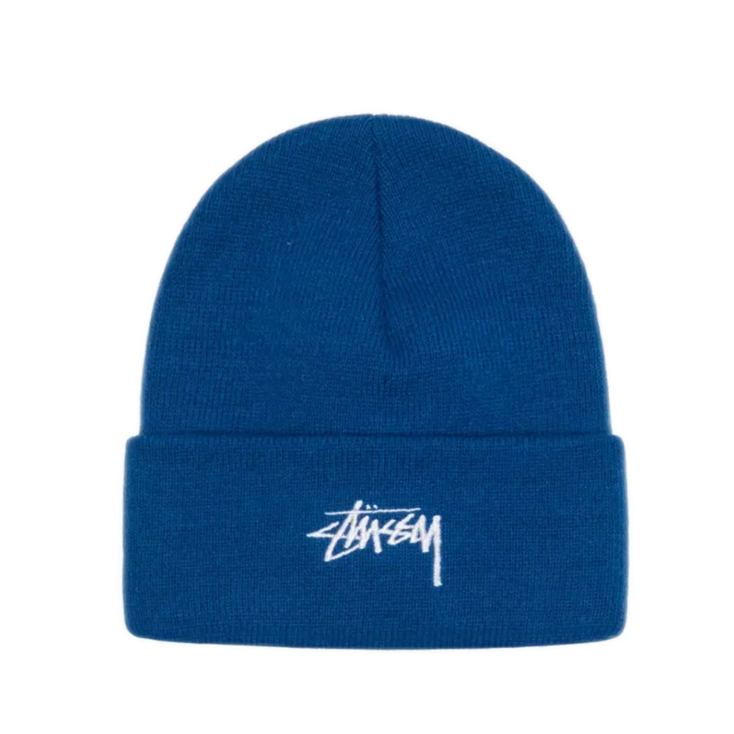 Stussy Stock Cuff Beanie - Deep Blue