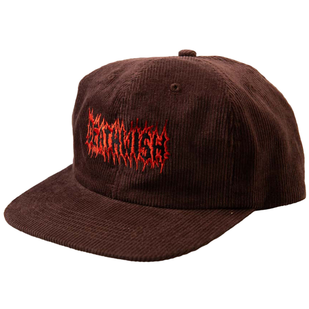 Deathwish Stomp Cord Snapback - Brown