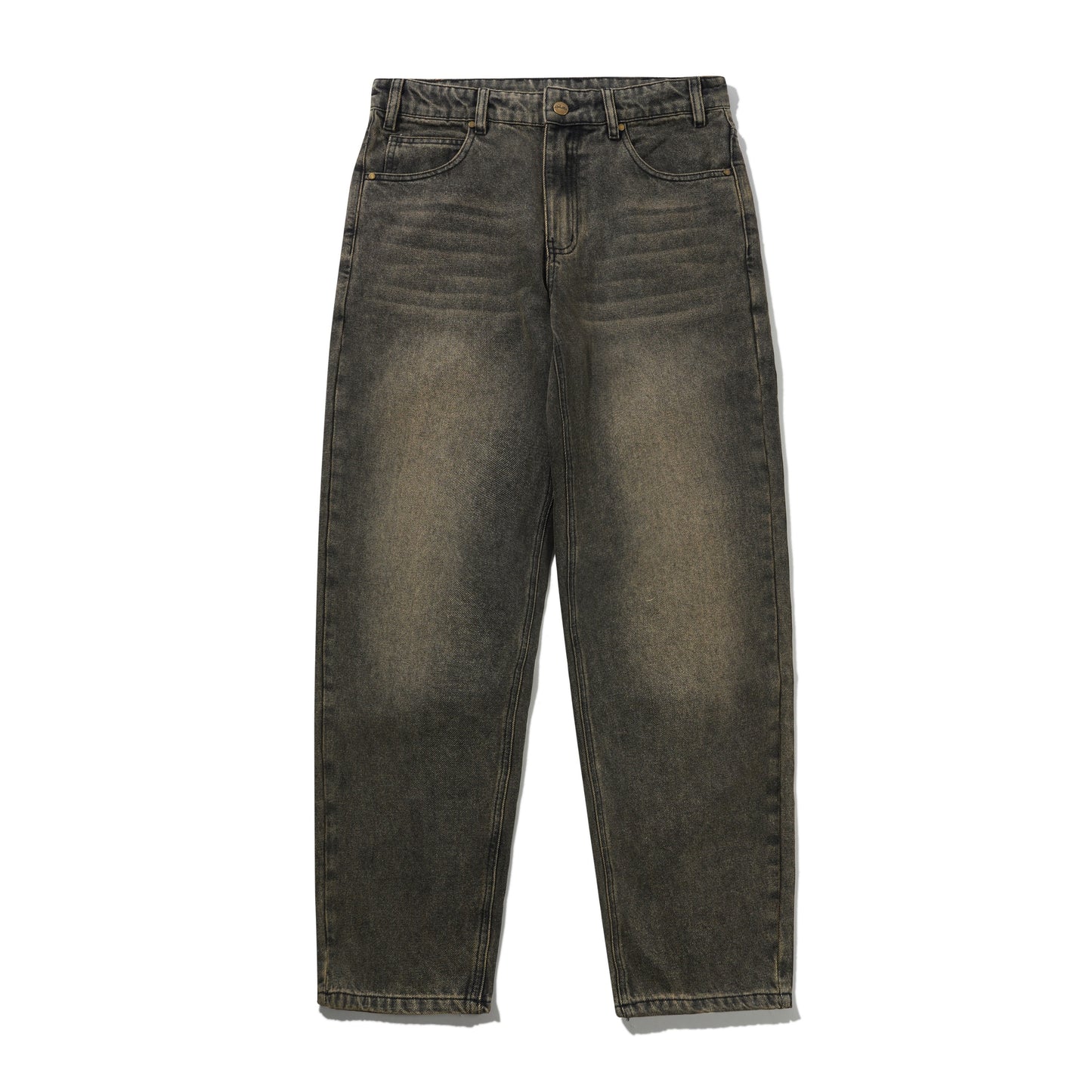 Butter Goods Straight Leg Denim Jeans - Brown Tint