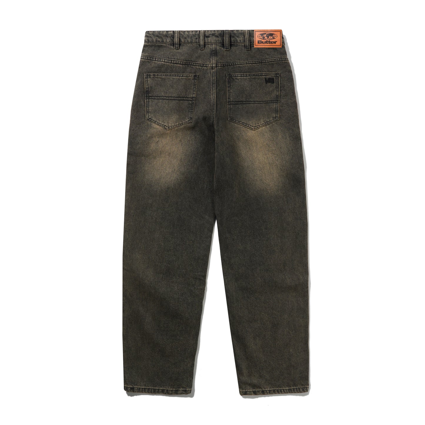 Butter Goods Straight Leg Denim Jeans - Brown Tint