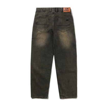 Butter Goods Straight Leg Denim Jeans - Brown Tint