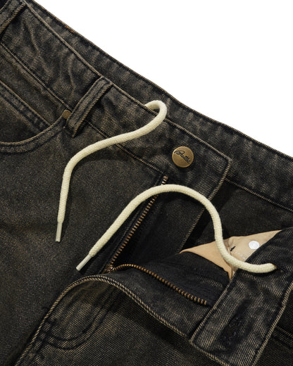 Butter Goods Straight Leg Denim Jeans - Brown Tint