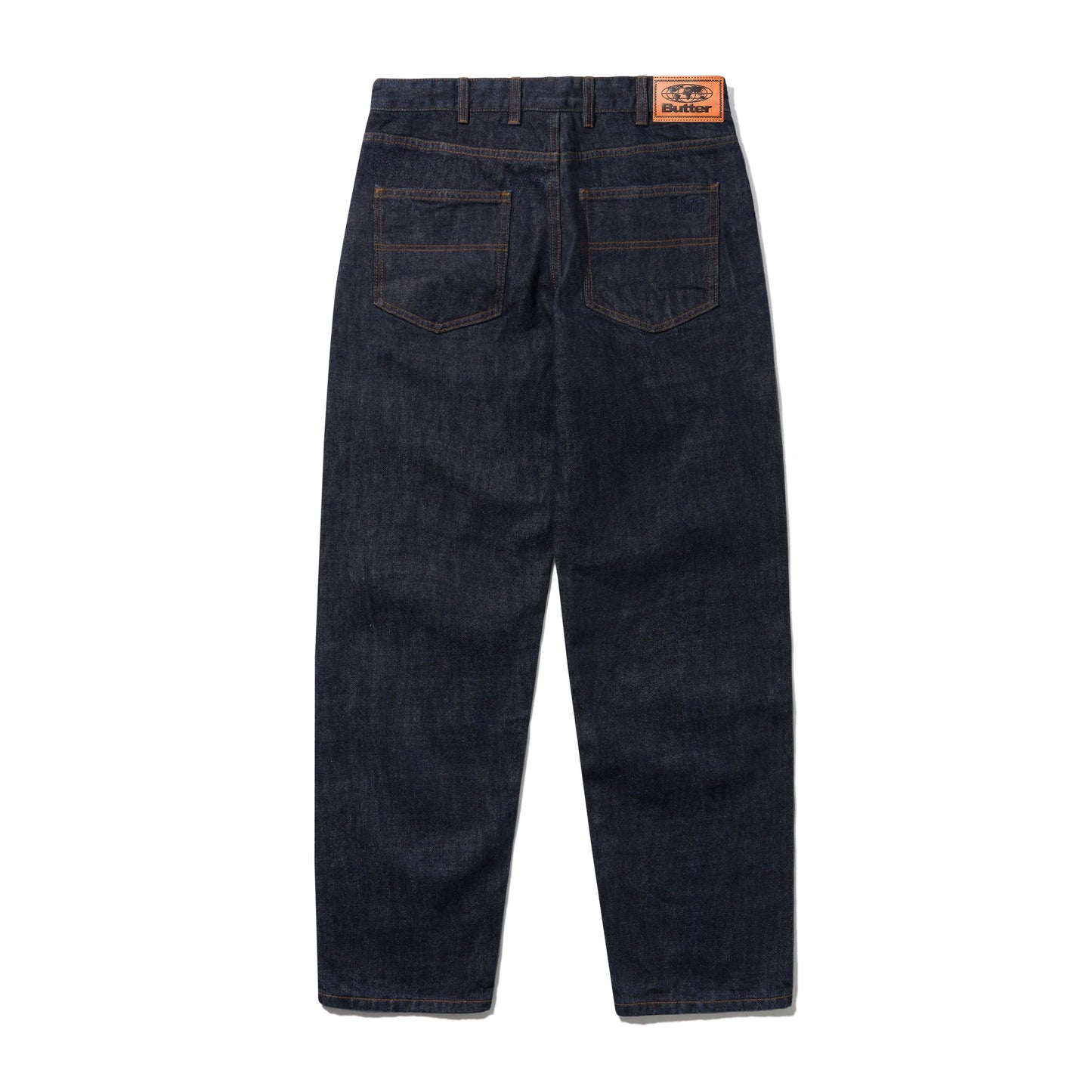 Butter Goods Straight Leg Denim Jeans - Selvedge Blue