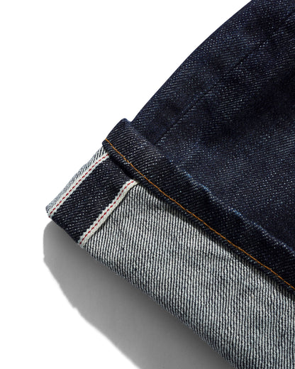 Butter Goods Straight Leg Denim Jeans - Selvedge Blue