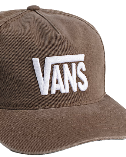 Vans Stretch Logo Snapback  - Vintage Cocoa