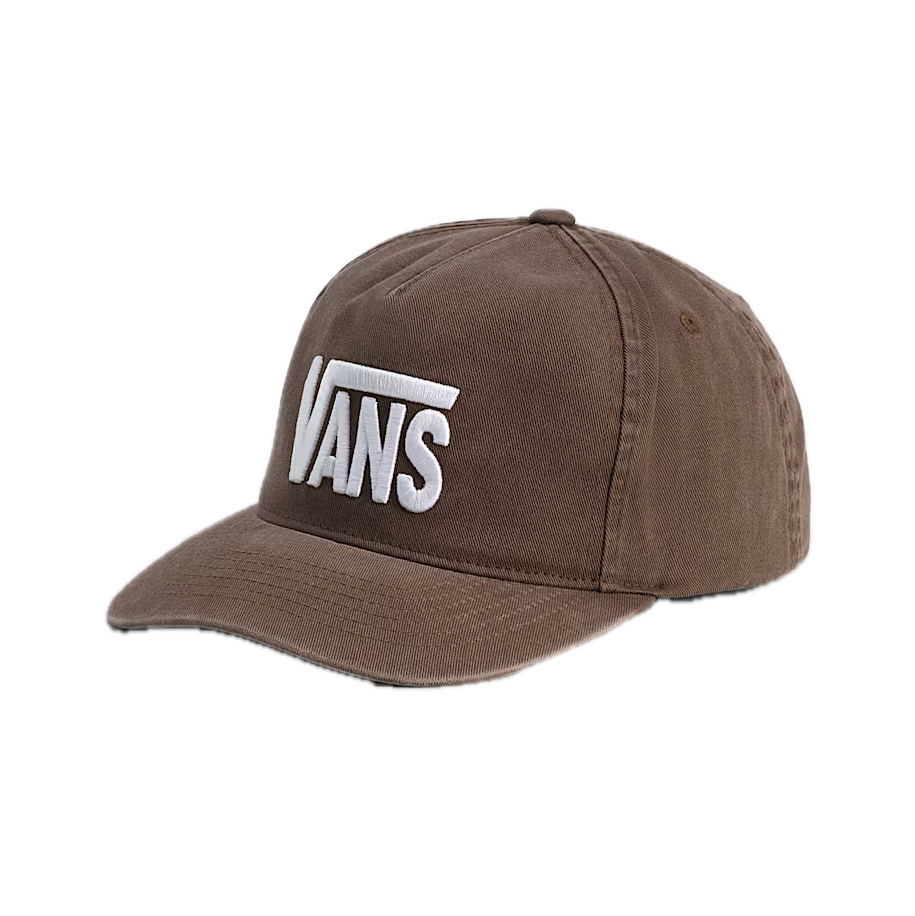 Vans Stretch Logo Snapback  - Vintage Cocoa