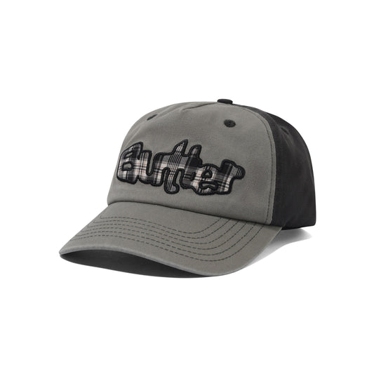 Butter Goods Stretch 5 Panel Cap - Washed Charcoal