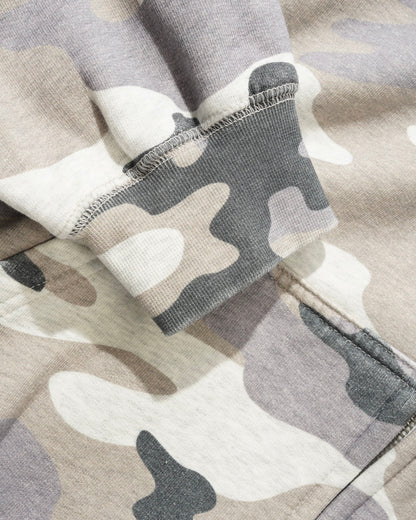 Butter Goods Stretch Zip Hoodie - Snow Camo