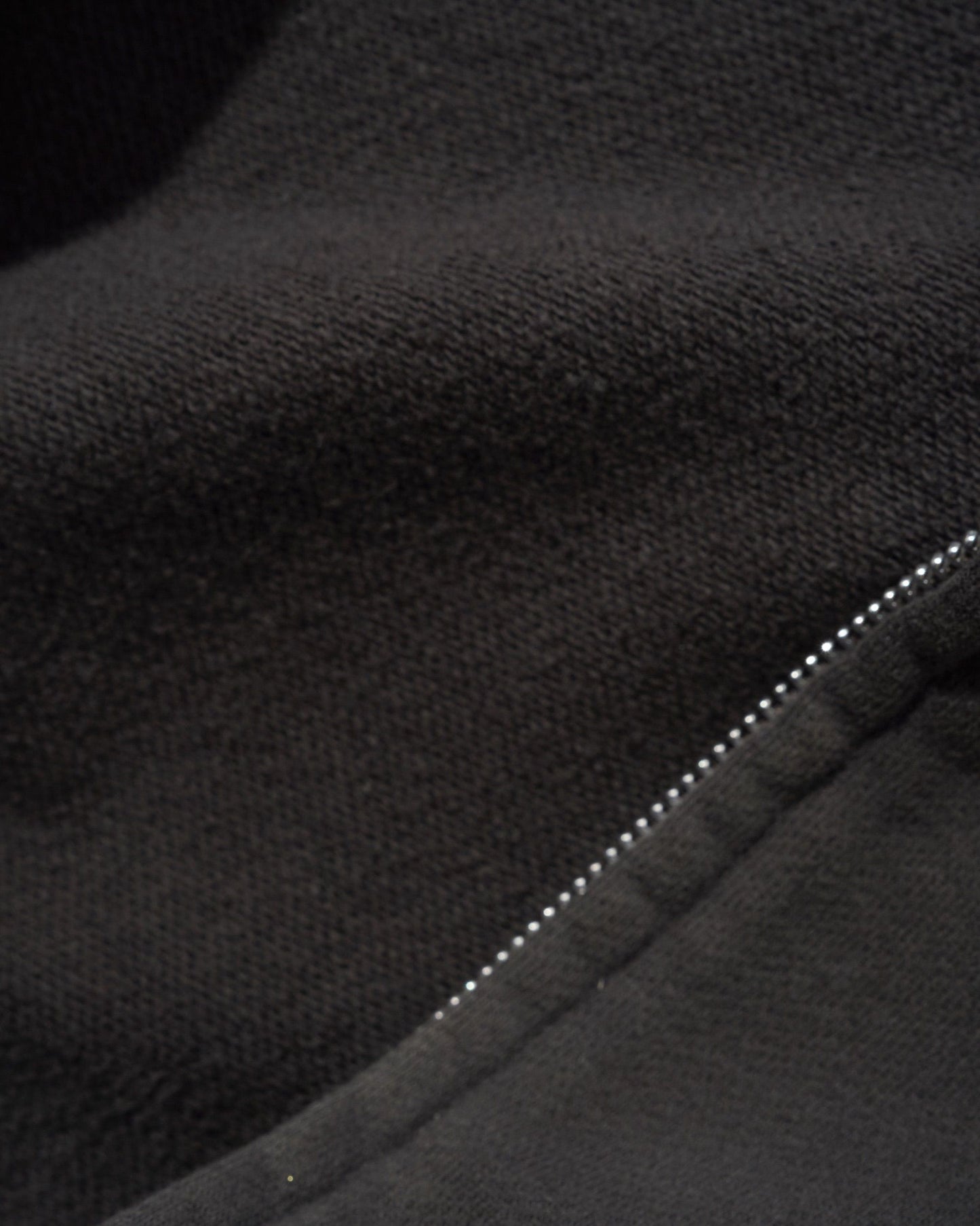 Butter Goods Stretch Zip Hoodie - Washed Black