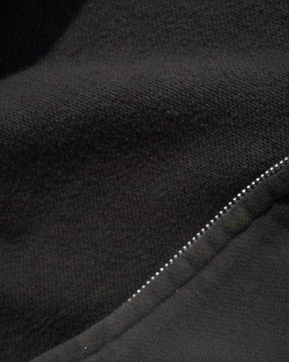Butter Goods Stretch Zip Hoodie - Washed Black