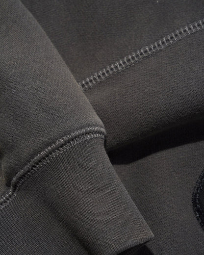 Butter Goods Stretch Zip Hoodie - Washed Black