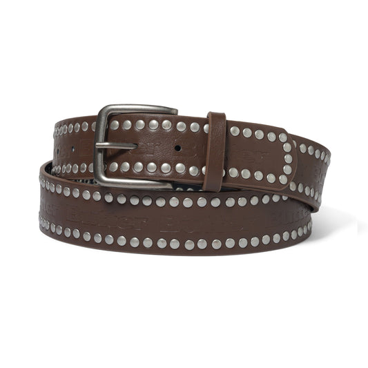 Butter Goods Studded Belt - Brown