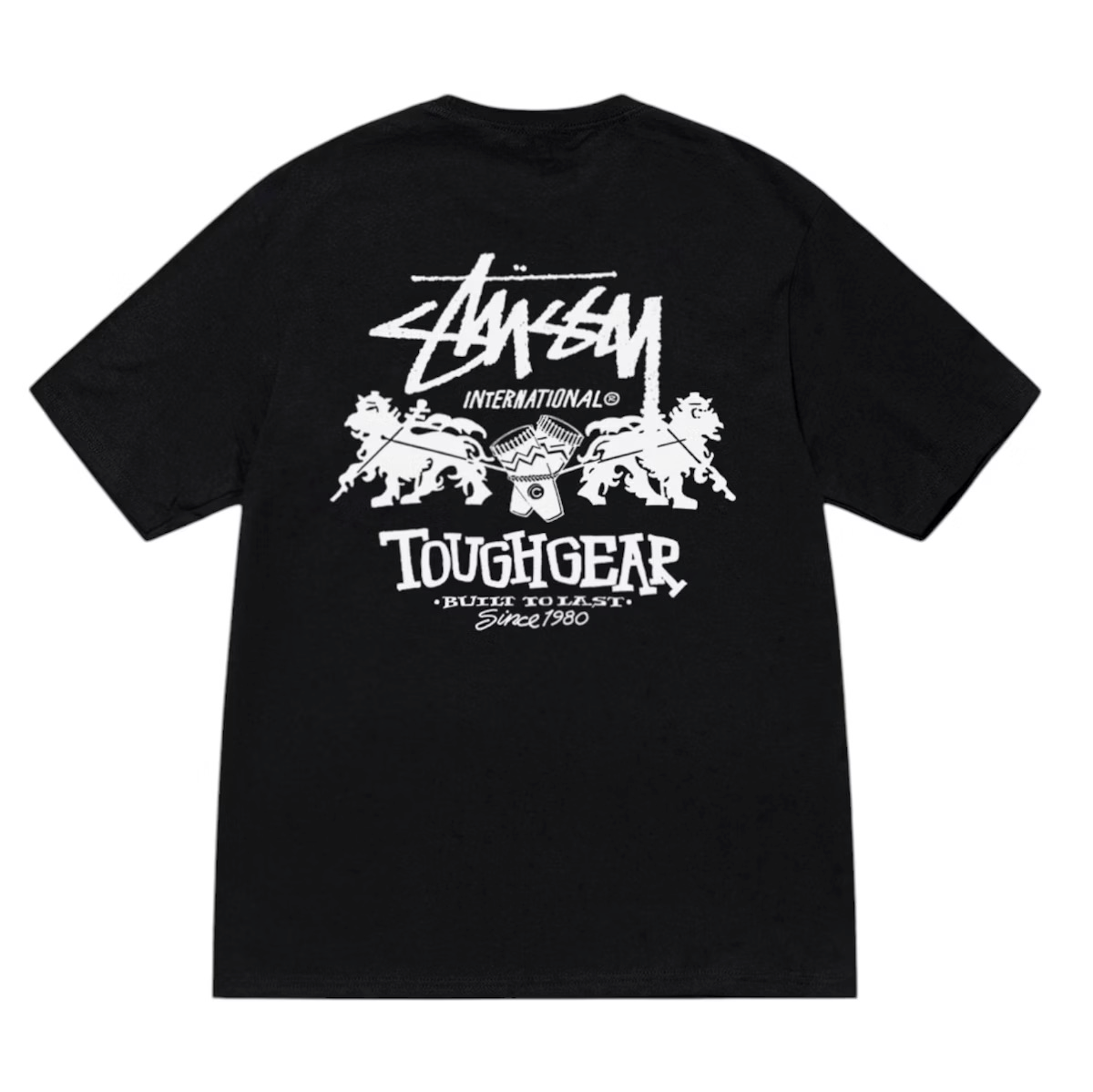 Stussy Tough Gear International Tee - Black