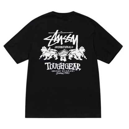 Stussy Tough Gear International Tee - Black