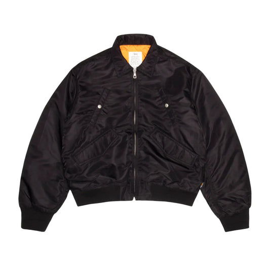 Stussy Flight Bomber Jacket - Black