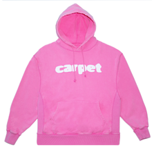 Load image into Gallery viewer, Carpet Company Sun Fade Hoodie - Pink