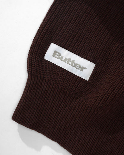 Butter Goods Sunflower Knit Sweater - Brown