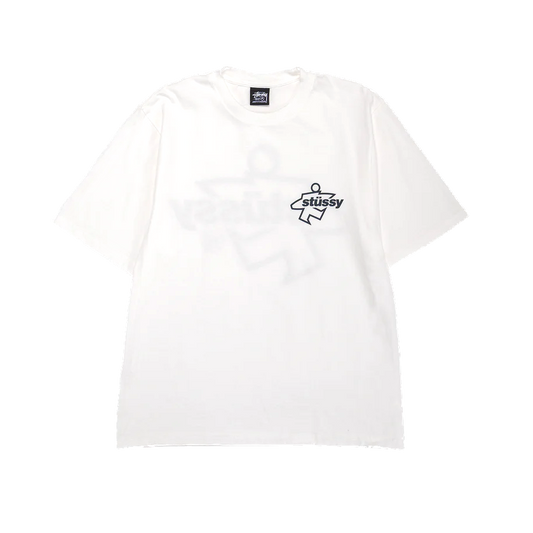 Stussy Surf Size Pigment Dyed Tee - White