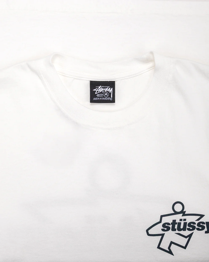 Stussy Surf Size Pigment Dyed Tee - White