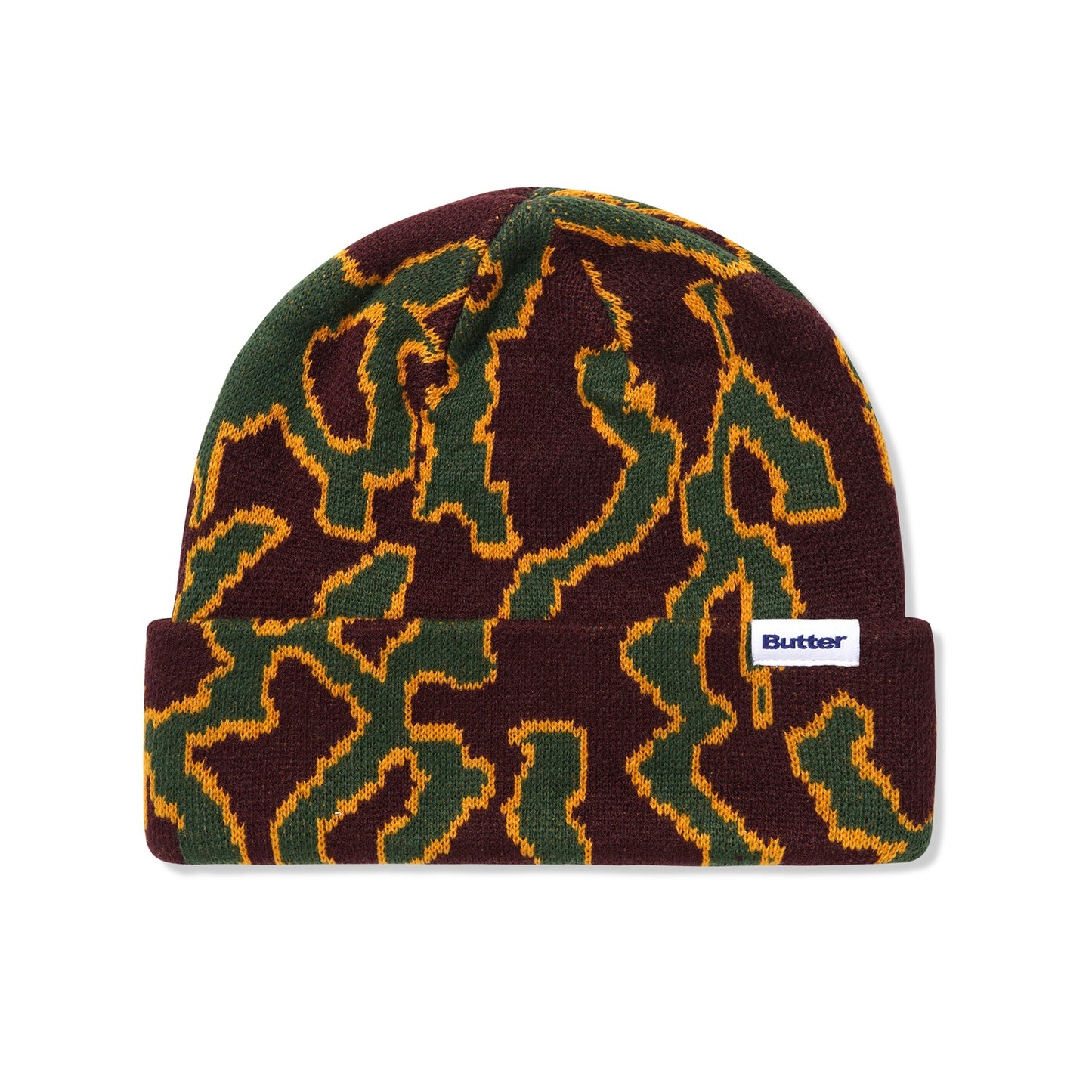 Butter Goods Surge Beanie - Dark Plum