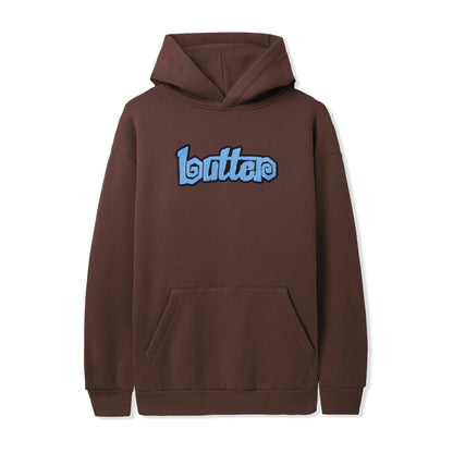 Butter Goods Swirl Hoodie - Chocolate