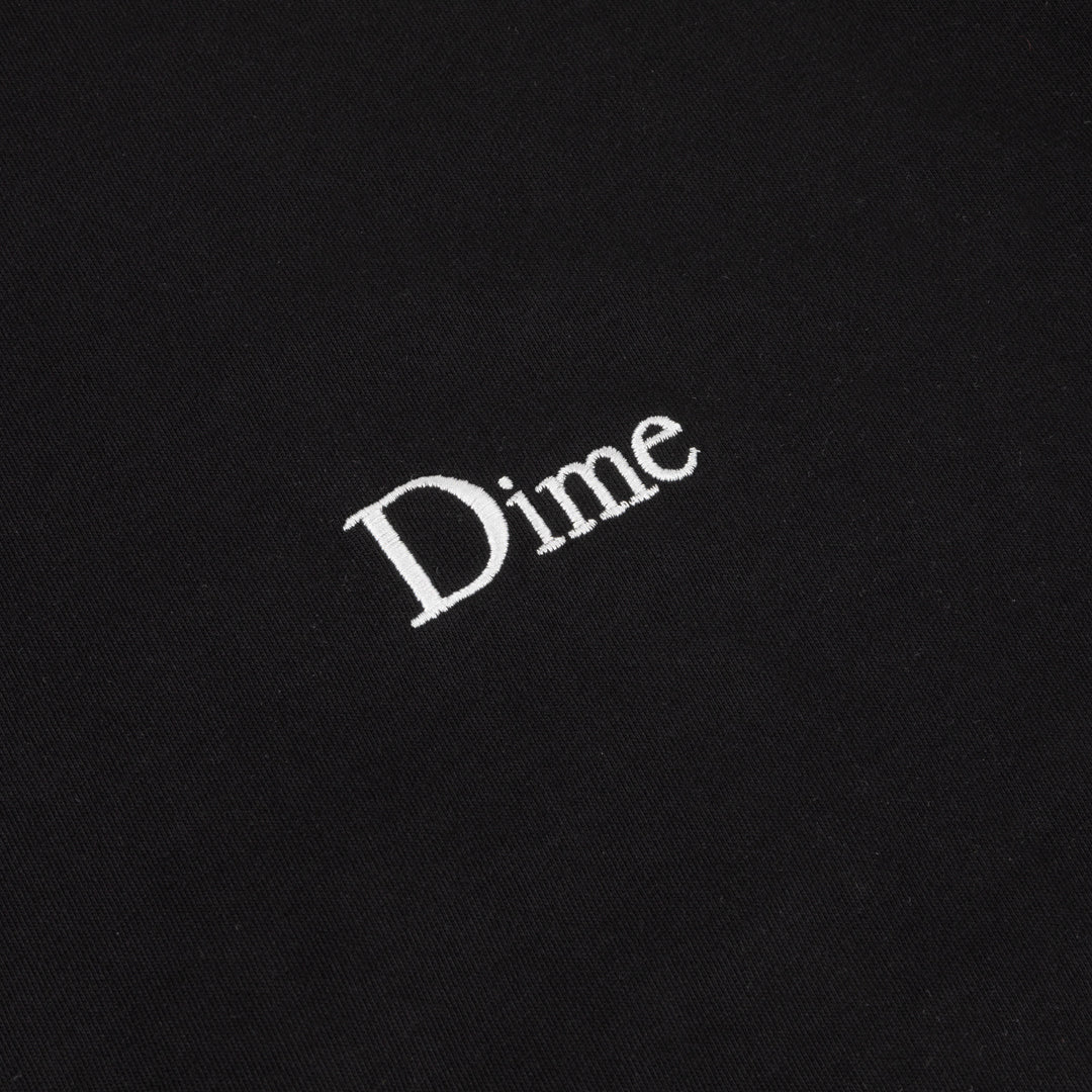 Dime Classic Small Logo Tee - Black
