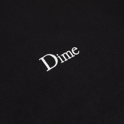Dime Classic Small Logo Tee - Black