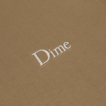 Dime Classic Small Logo Tee - Tan