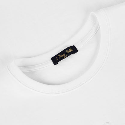 Dime Classic Small Logo Longsleeve Tee - White