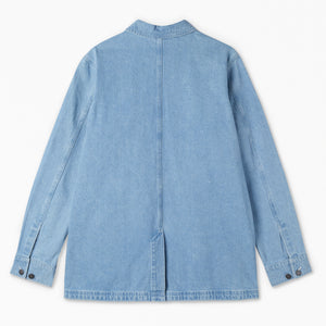 Dickies Denim Chore Coat - Lightwash Blue