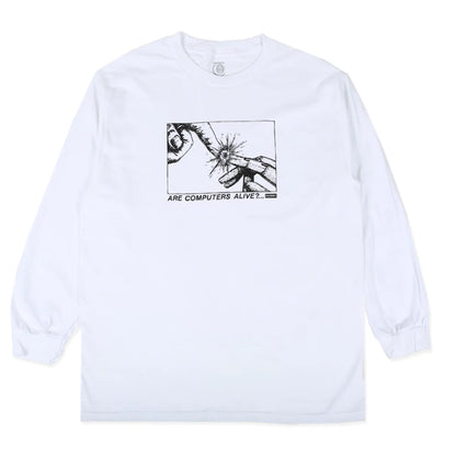 Theories Artificial Intelligence Longsleeve - White