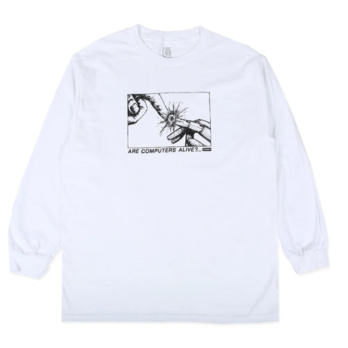 Theories Artificial Intelligence Longsleeve - White