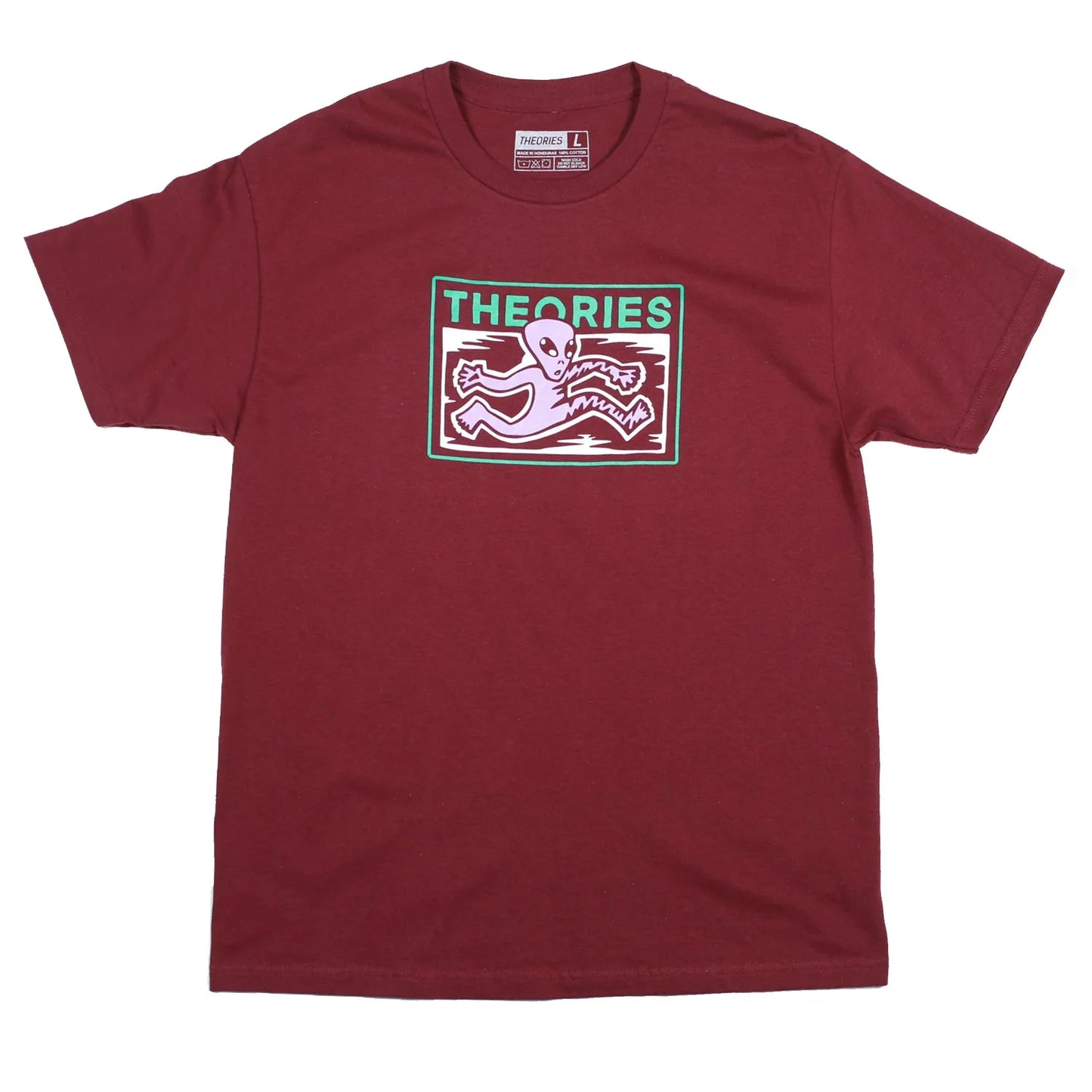 Theories Enigma Tee - Burgundy