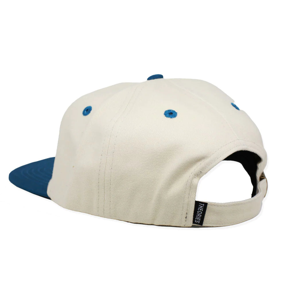 Theories Hand Of Theories Snapback Hat - Bone/Royal