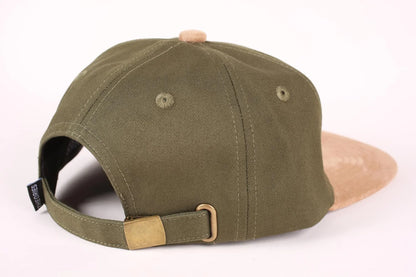 Theories Hand Of Theories Strapback Hat - Washed Green/Cedar Suede