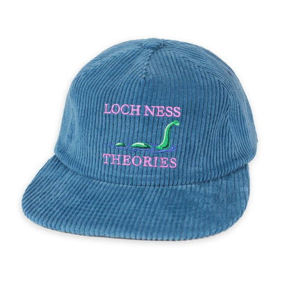 Theories Loch Ness Corduroy Strapback Hat - Light Blue