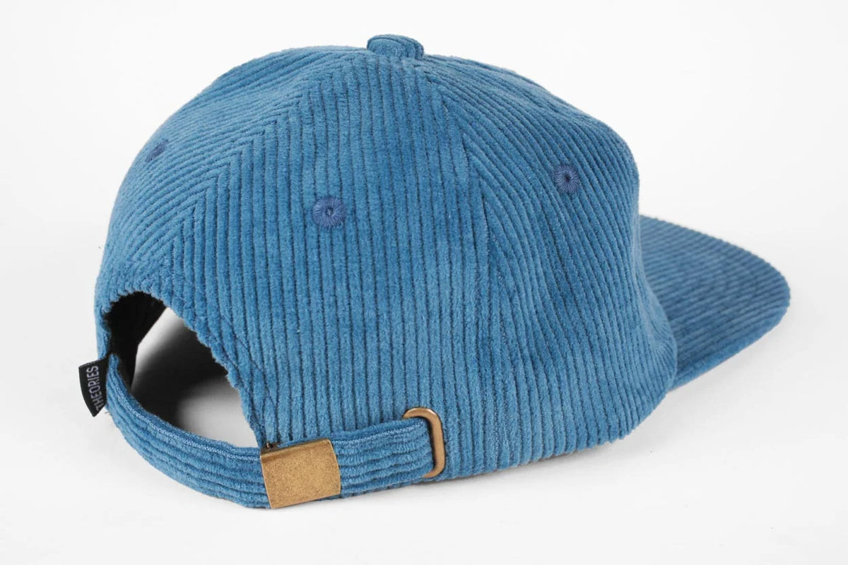 Theories Loch Ness Corduroy Strapback Hat - Light Blue