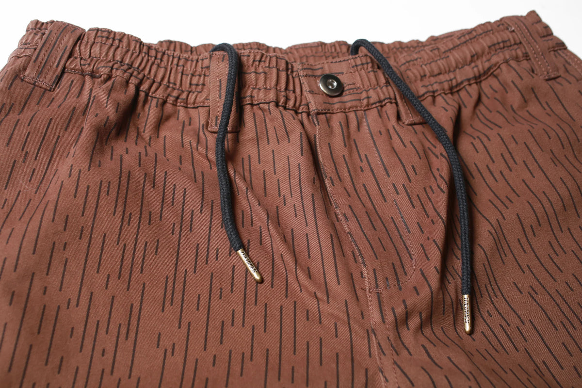 Theories Stamp Lounge Pants - Rain Camo Brown