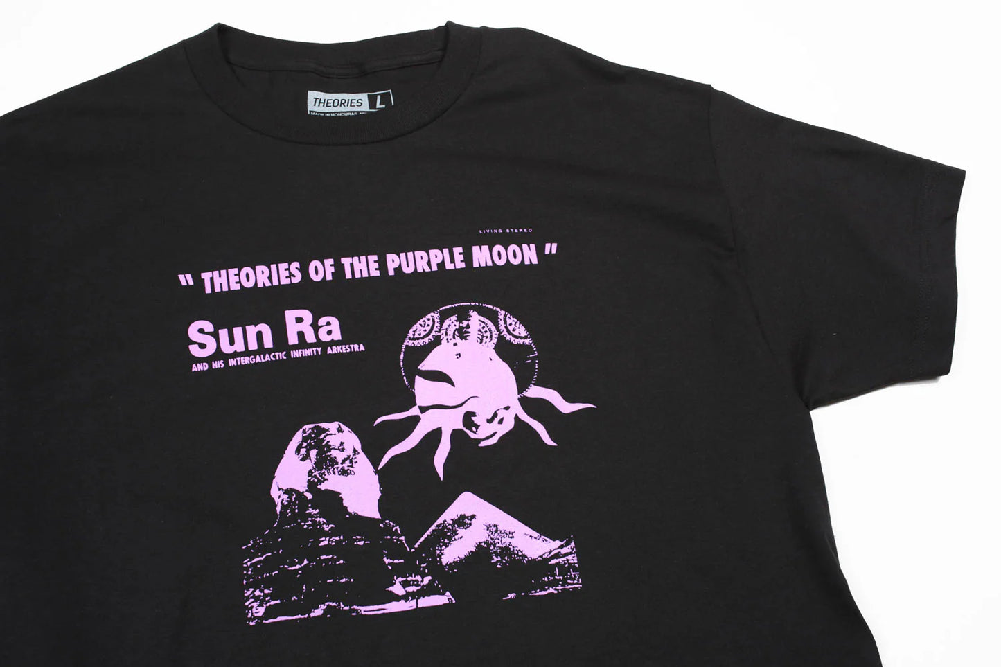 Theories Purple Moon Tee - Black