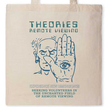 Load image into Gallery viewer, Theories Remote Viewing Tote Bag - Natural