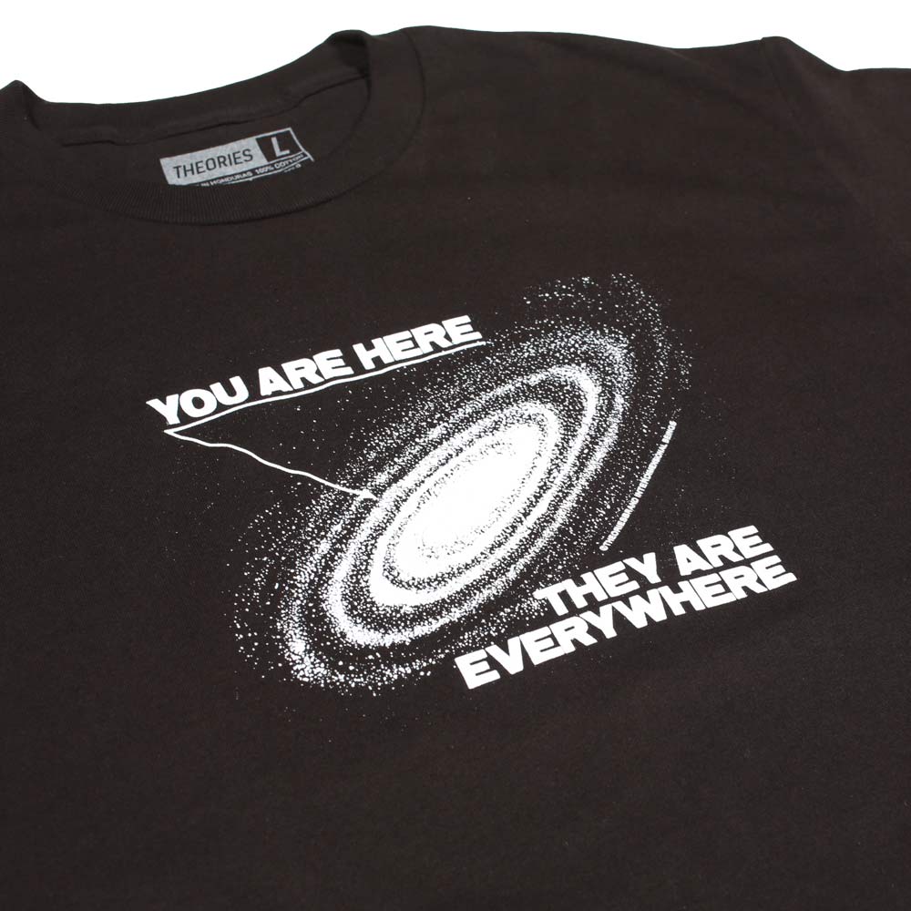 Theories You Are Here Tee - Black