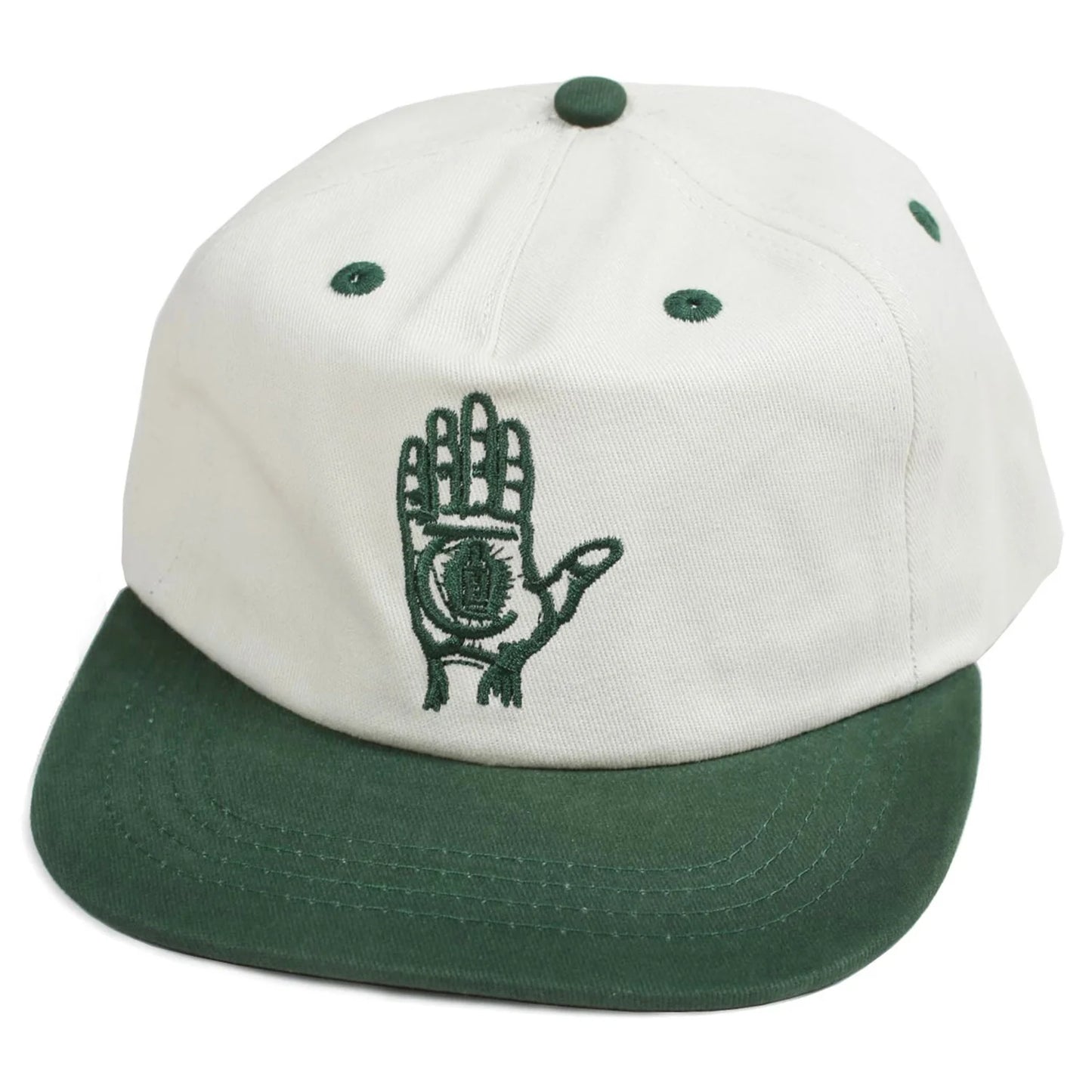Theories Hand Of Thories Shortbrim Strapack Hat - Pearl Green
