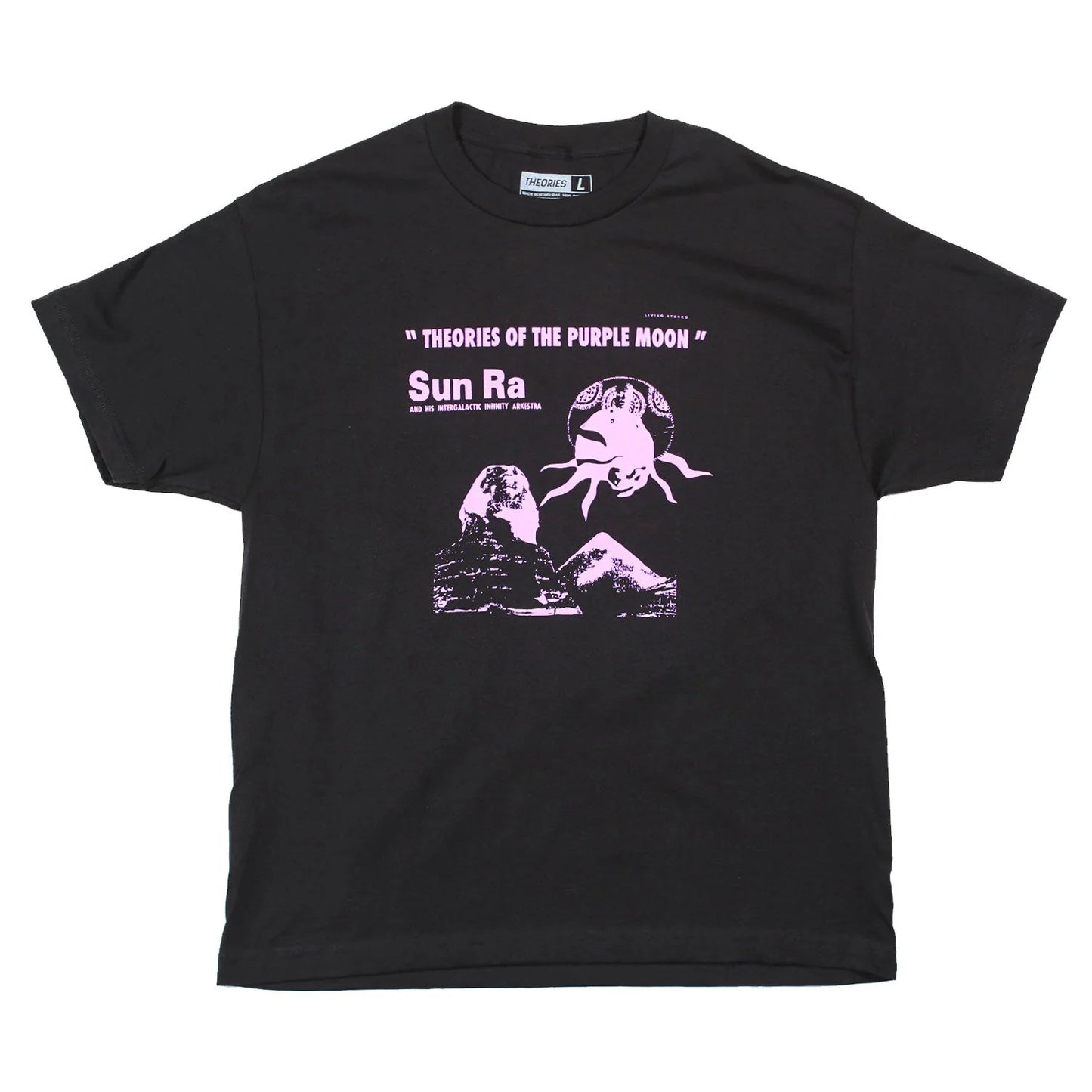 Theories Purple Moon Tee - Black